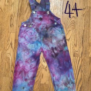 Bubble Baby Bamboo lined denim overalls 4T